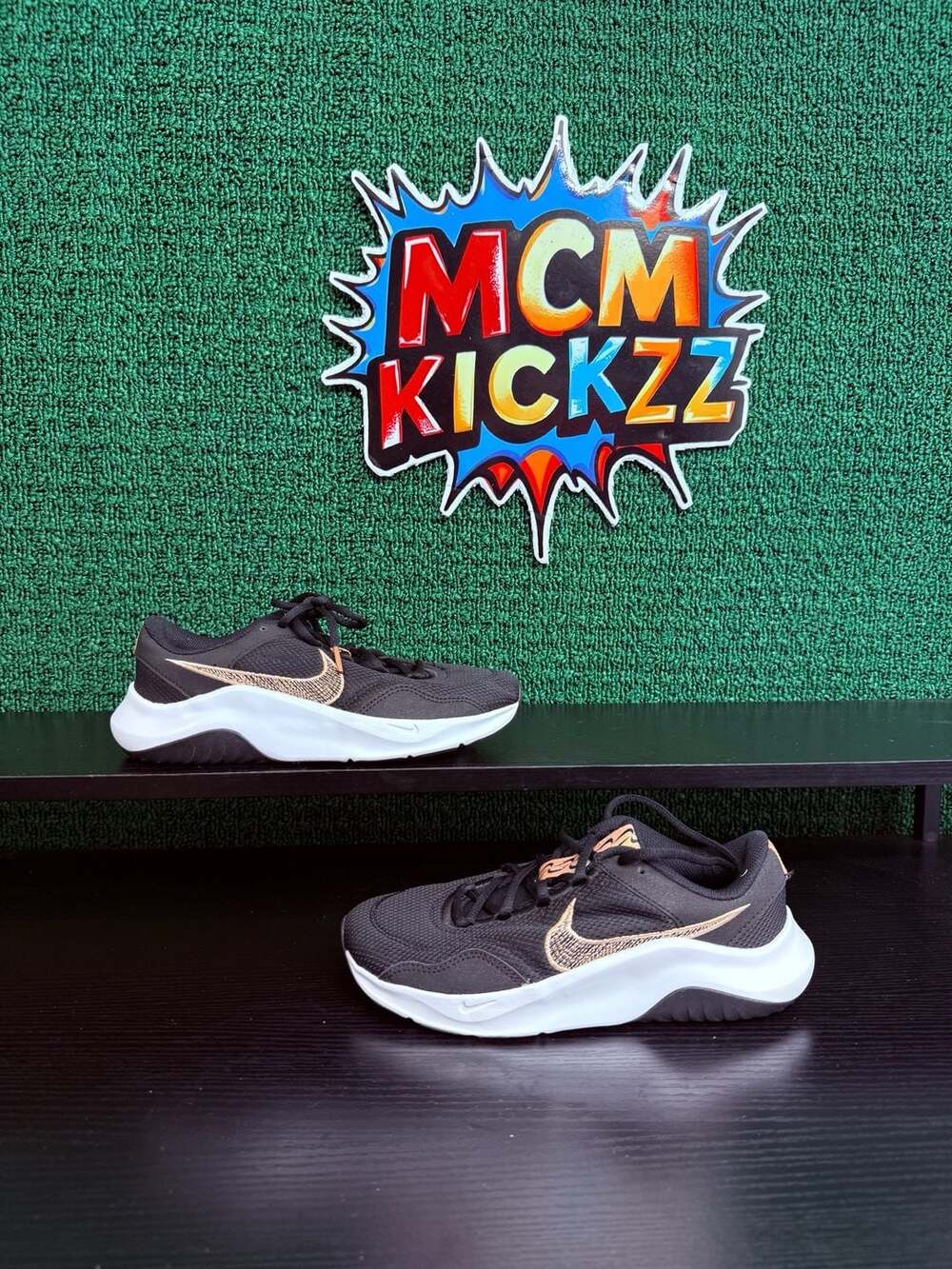 Nike Legend Essential 3 Next Nature Black Rose Gold Training Shoes
